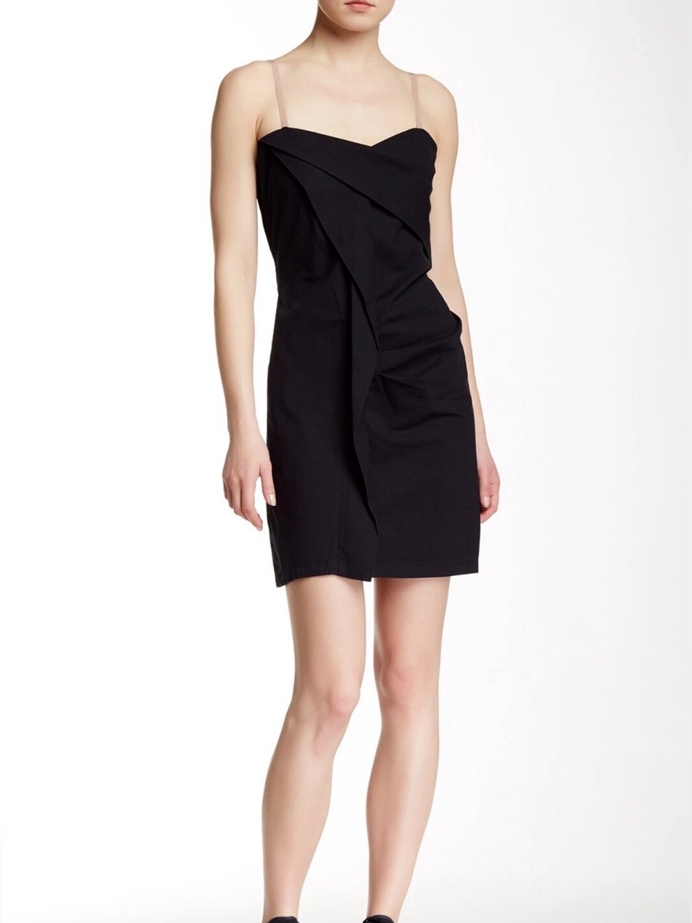Marc Jacobs Black Dress with Tan Straps